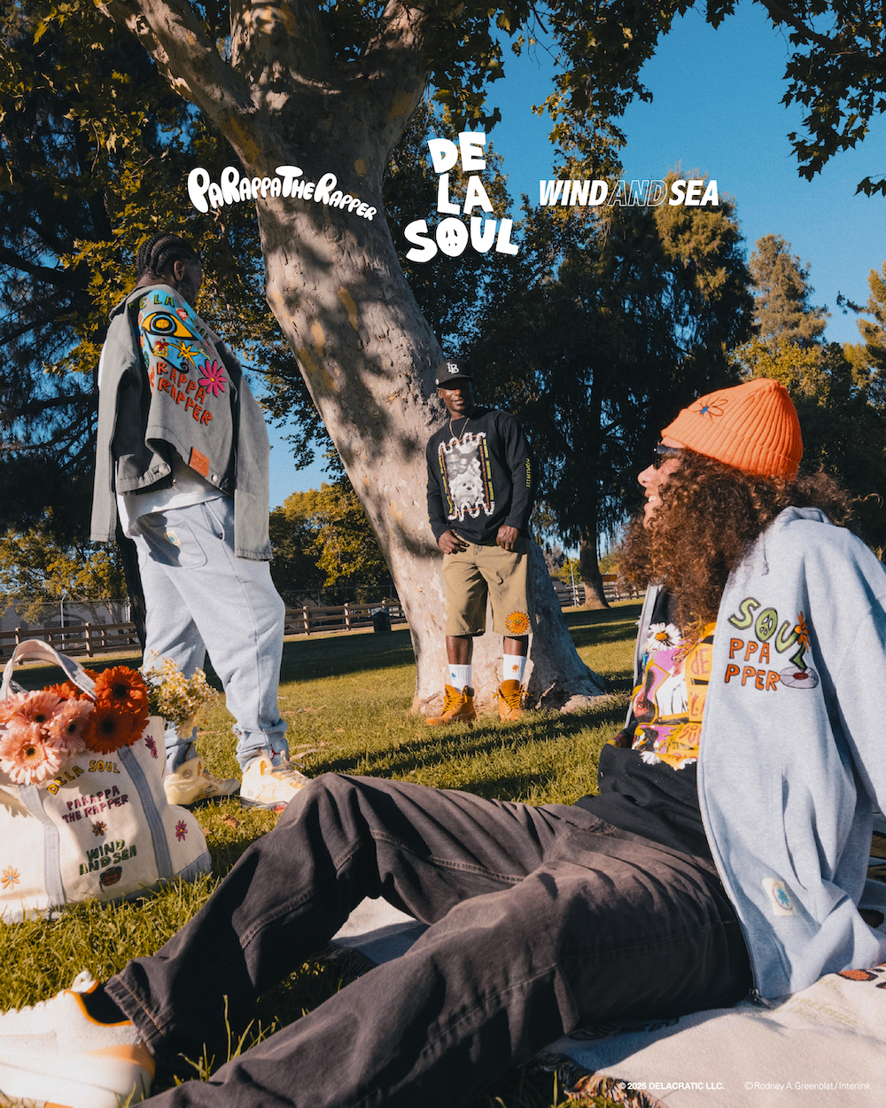 De La Soul × パラッパラッパー × WIND AND SEAトリプルコラボ