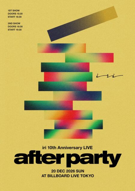 iri 10th Anniversary LIVE "after party" AT BILLBOARD LIVE TOKYO