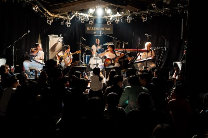 SIMILE LANDライブ写真