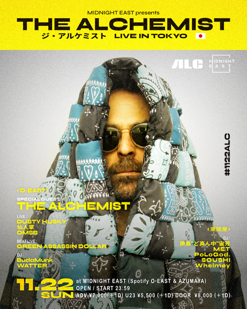 『MIDNIGHT EAST presents THE ALCHEMIST Live in TOKYO』